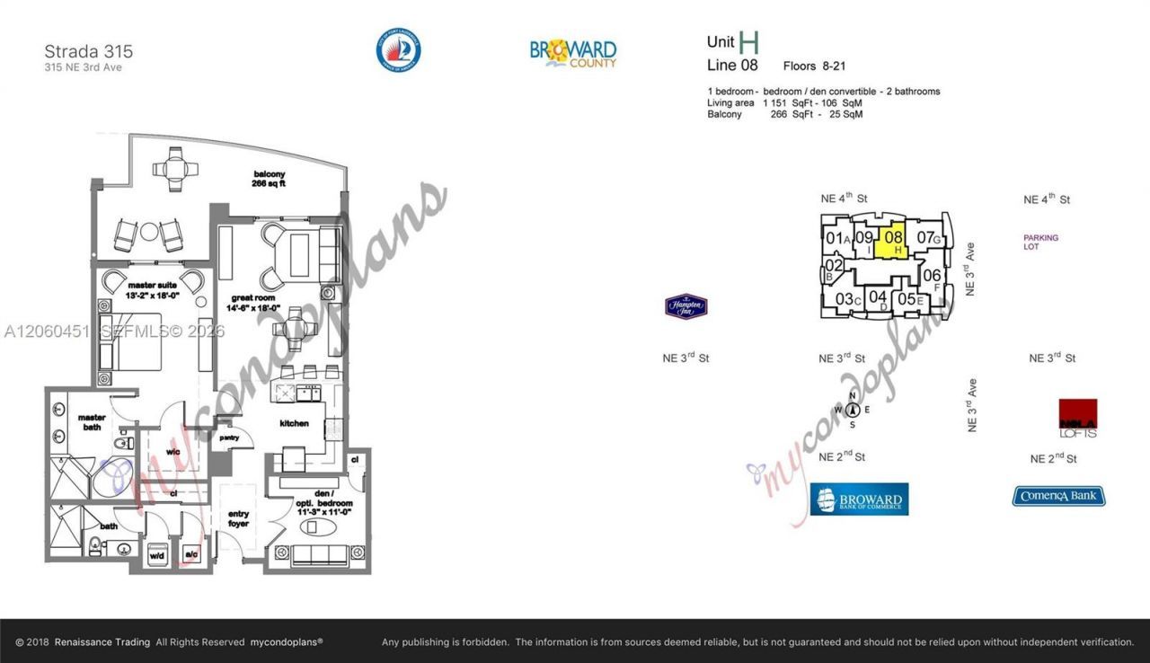 315 NE 3rd Ave, Unit 1908, Fort Lauderdale, FL 33301 Photo