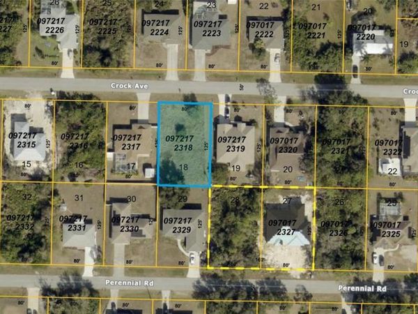 Lot 18, CROCK AVENUE , NORTH PORT, FL 34291