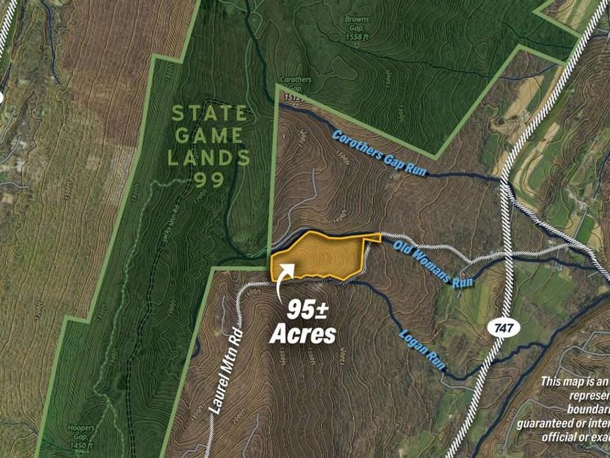 95+/- Acres Laurel Mountain Rd , Three Springs, PA 17264 Main Photo