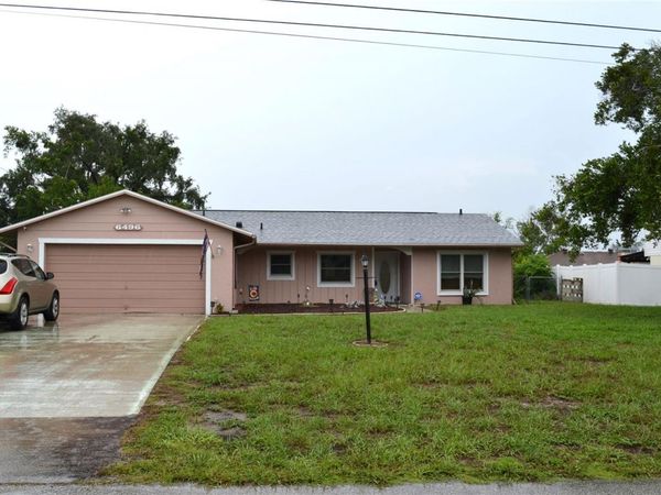 6496 TOLEDO ROAD , SPRING HILL, FL 34606