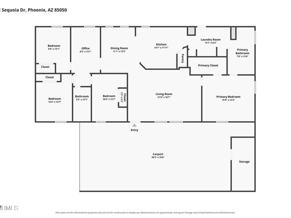 2907 E SEQUOIA Drive, Phoenix, AZ 85050