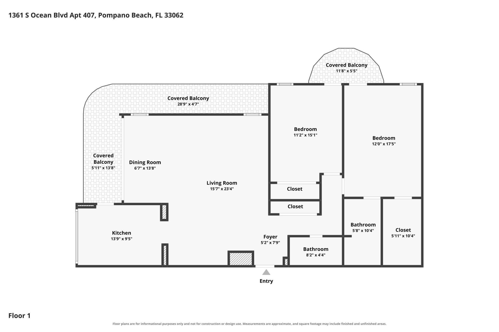 1361 S Ocean Boulevard, Unit 407, Pompano Beach, FL 33062 Photo