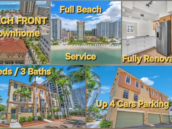 2065 S Ocean Dr, Unit TH1, Hallandale Beach, FL 33009