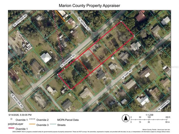 6130 E ROBINSON STREET , BELLEVIEW, FL 34420