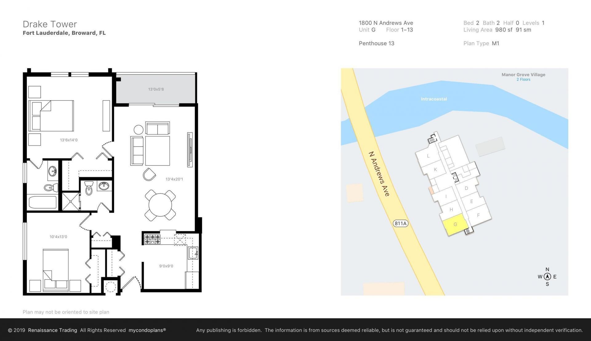 1800 N Andrews Avenue N, Unit 2A, Fort Lauderdale, FL 33311 Photo