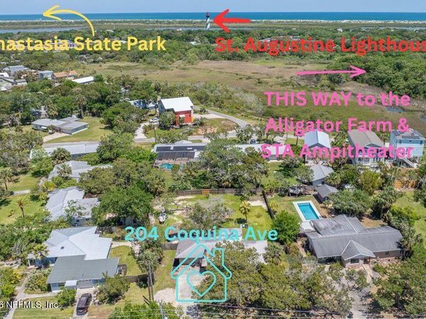 204 COQUINA Avenue, St. Augustine Beach, FL 32080