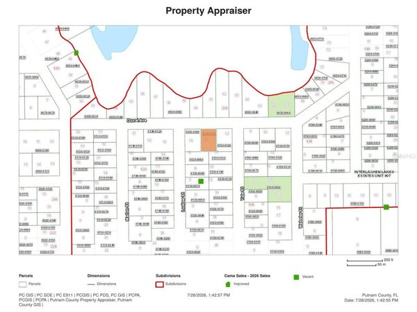 DUVAL AVENUE , INTERLACHEN, FL 32148