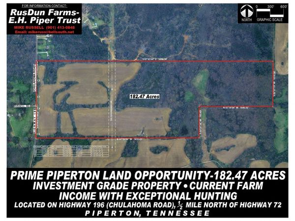 0 196 HWY, Piperton, TN 38017