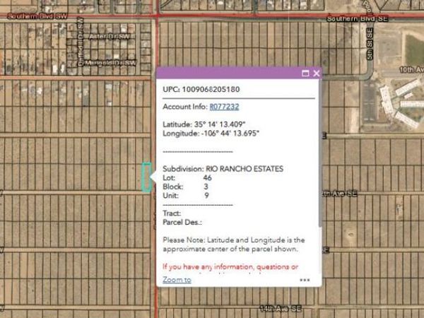 Rio Rancho Est U9 B3 L46 , Rio Rancho, NM 87124