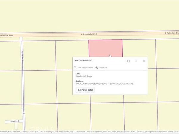 0 Palmdale Blvd, Sun Village, CA 93543