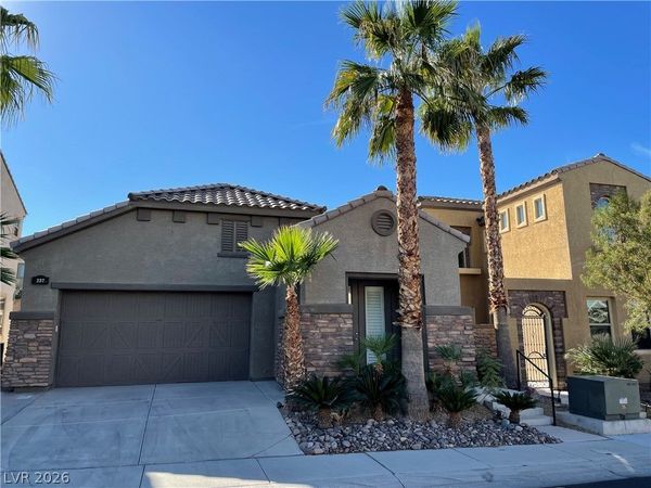 237 Via Di Citta Drive, Henderson, NV 89011