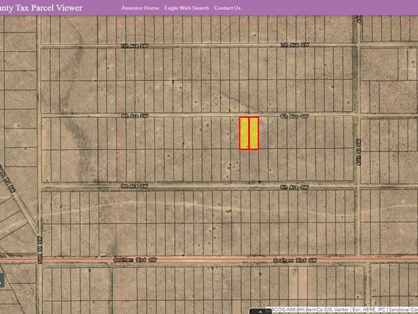 8th (U:2 B:12 L:19&20) Avenue SW, Rio Rancho, NM 87124