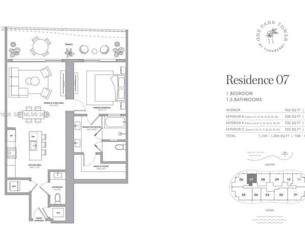 2411 Laguna Circle , Unit 1807, North Miami, FL 33181