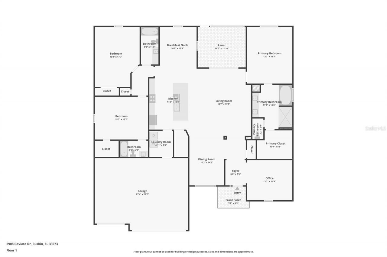 3908 Gaviota Drive, Sun City Center, FL 33573 Photo