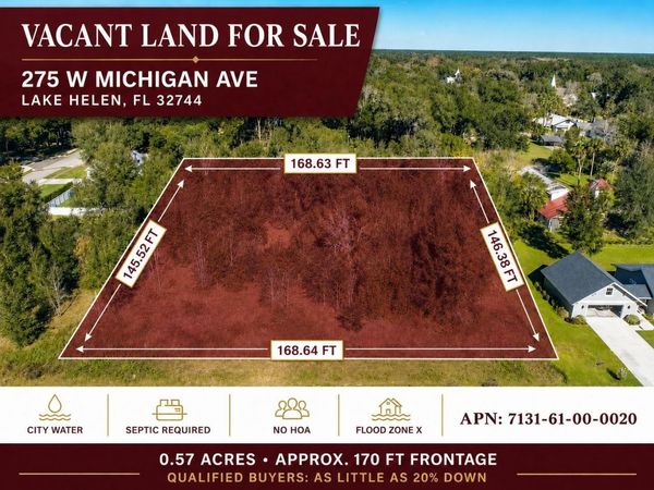 275 W MICHIGAN AVENUE , LAKE HELEN, FL 32744