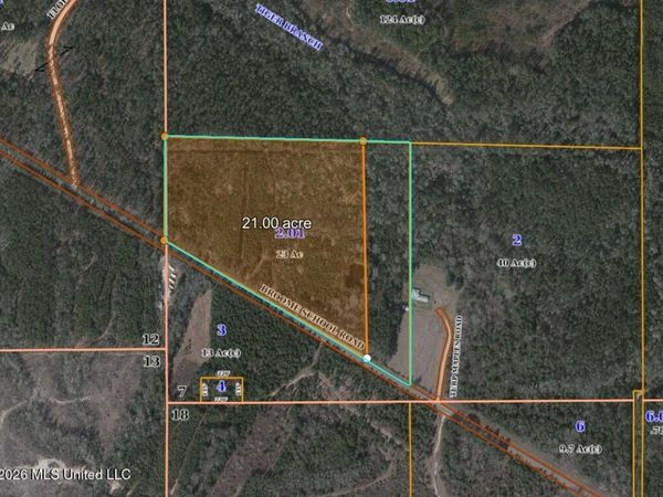 21 Acres Broome School Road Road, Perkinston, MS 39573
