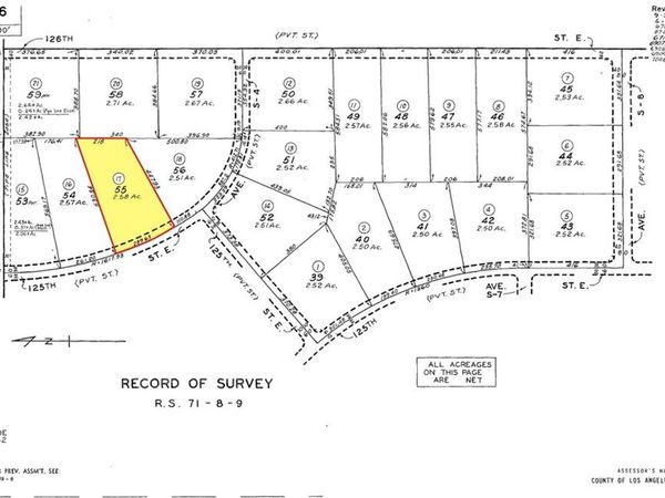 0 125th Street E, Littlerock, CA 93543