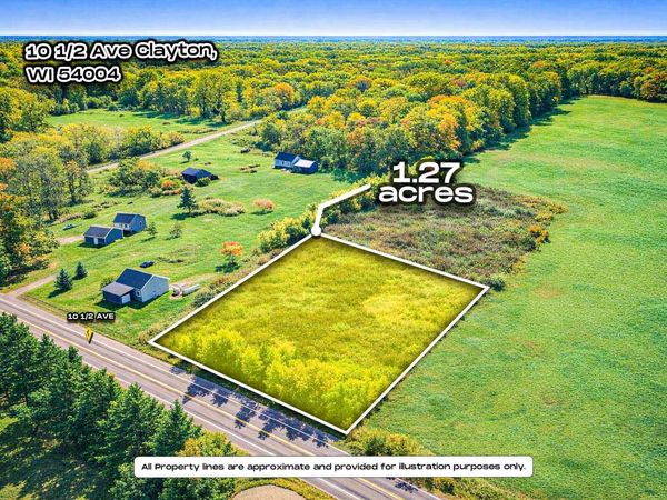 TBD 10 1/2 Avenue , Clayton, WI 54004