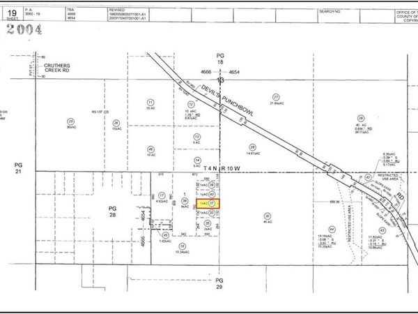 0 Devils Punchbowl Road, Littlerock, CA 93553