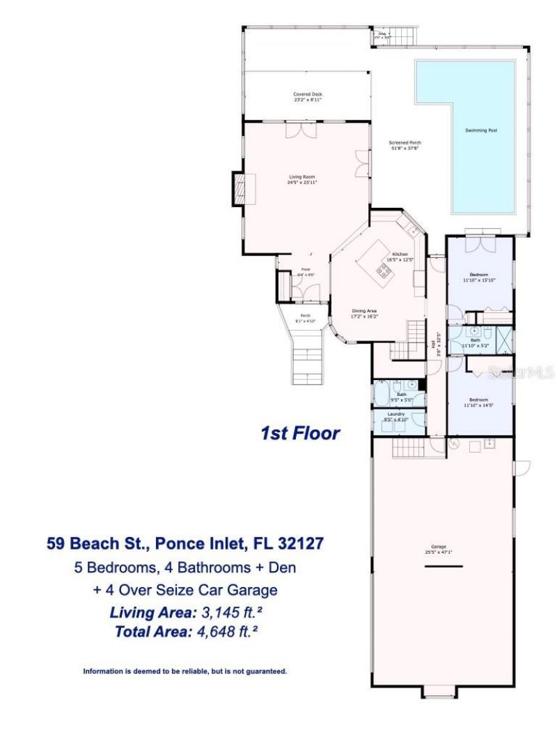 59 Beach Street , Ponce Inlet, FL 32127 Photo