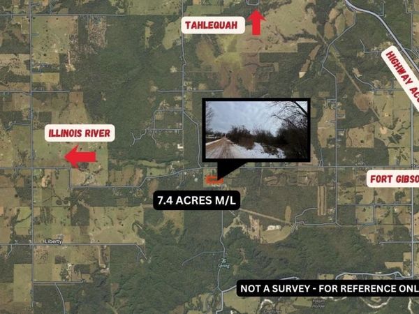 7700 N 485 Road , Hulbert, OK 74441
