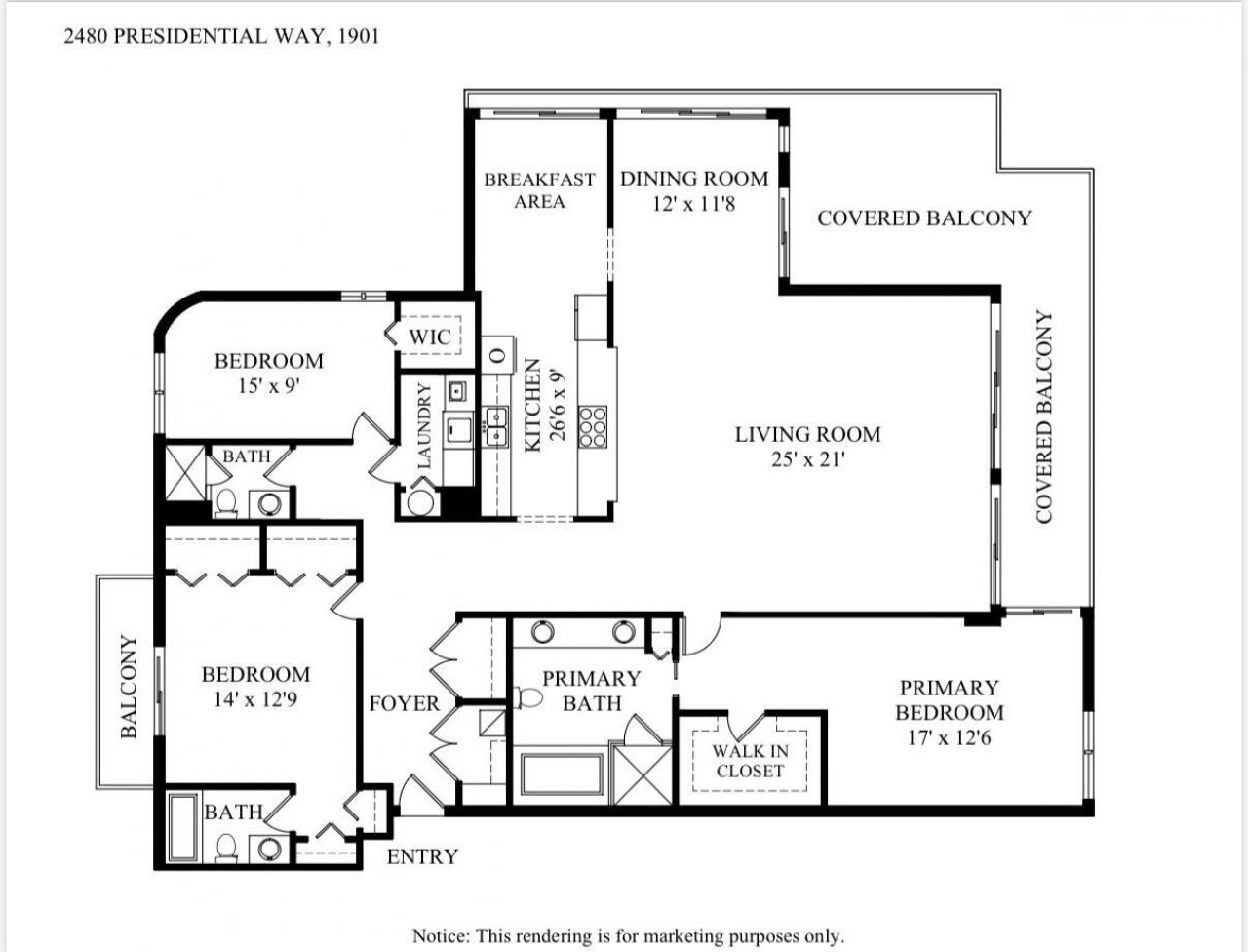 2480 Presidential Way, Unit 1901, West Palm Beach, FL 33401 Photo