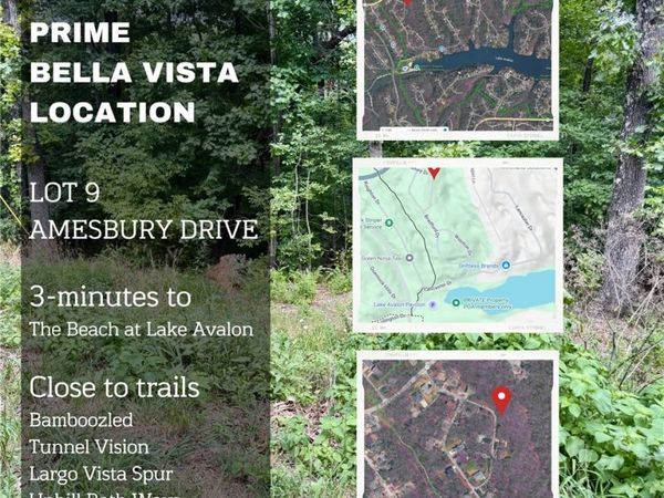 Lot 9 Amesbury Drive, Bella Vista, AR 72715