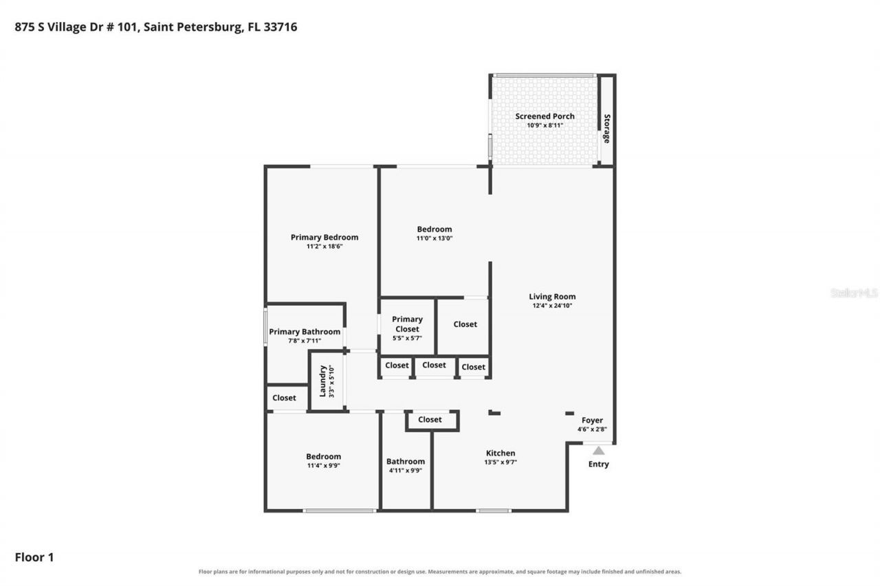 875 S Village Drive N, Unit 101, Saint Petersburg, FL 33716 Photo