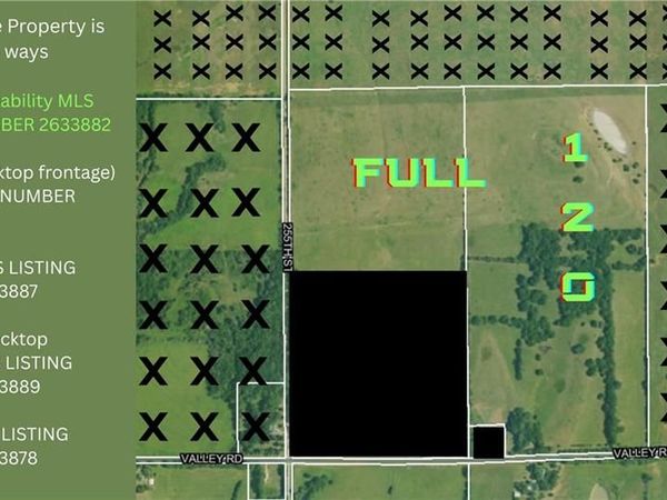255th & Valley Rd. Road, Fulton, KS 66743