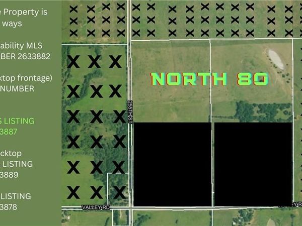 255th & Valley II Road, Fulton, KS 66743