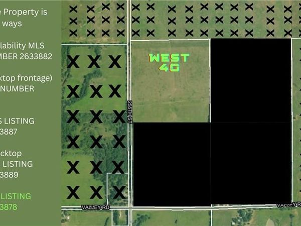 255th And Valley Road, Fulton, KS 66743