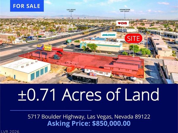 5717 Boulder Highway , Las Vegas, NV 89122