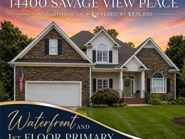 14400 Savage View Place , Midlothian, VA 23112