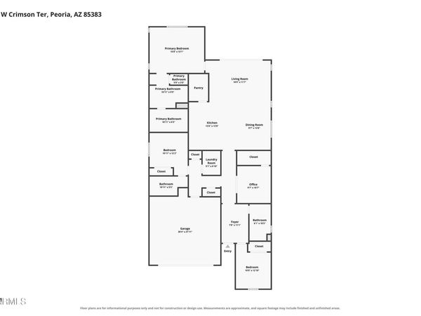 13425 W CRIMSON Terrace, Peoria, AZ 85383