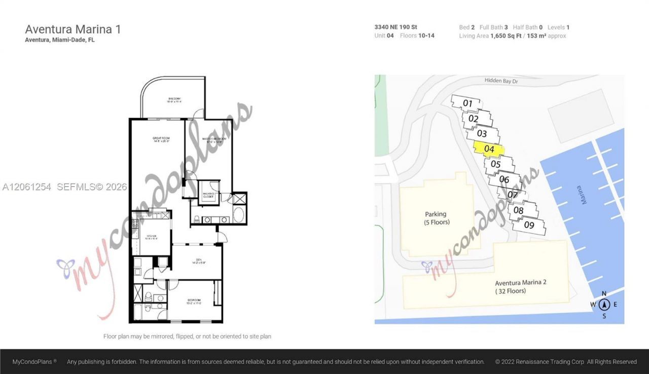 3340 NE 190th St , Unit 1304, Aventura, FL 33180 Photo