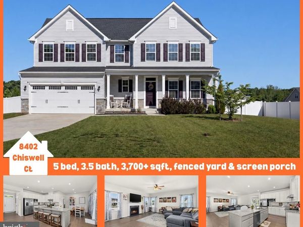 8402 CHISWELL COURT, SPOTSYLVANIA, VA 22551