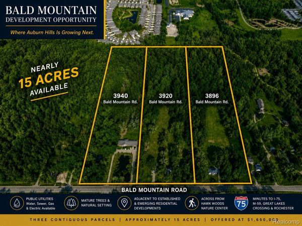 3940 3920 3896 Bald Mountain Road, Auburn Hills, Mi 48326