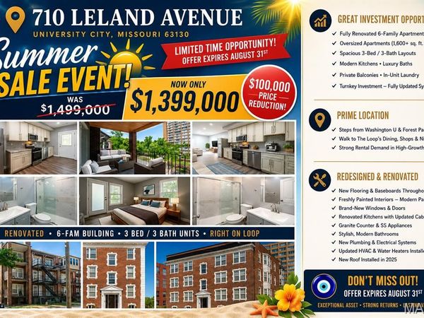 710 LELAND Avenue, University City, MO 63130