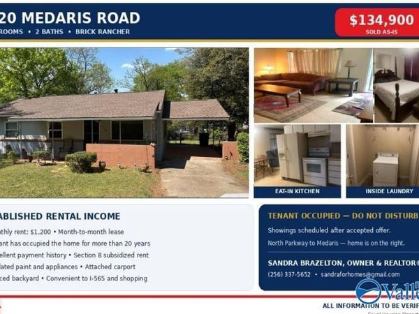 2120 Medaris Road, Huntsville, AL 35810