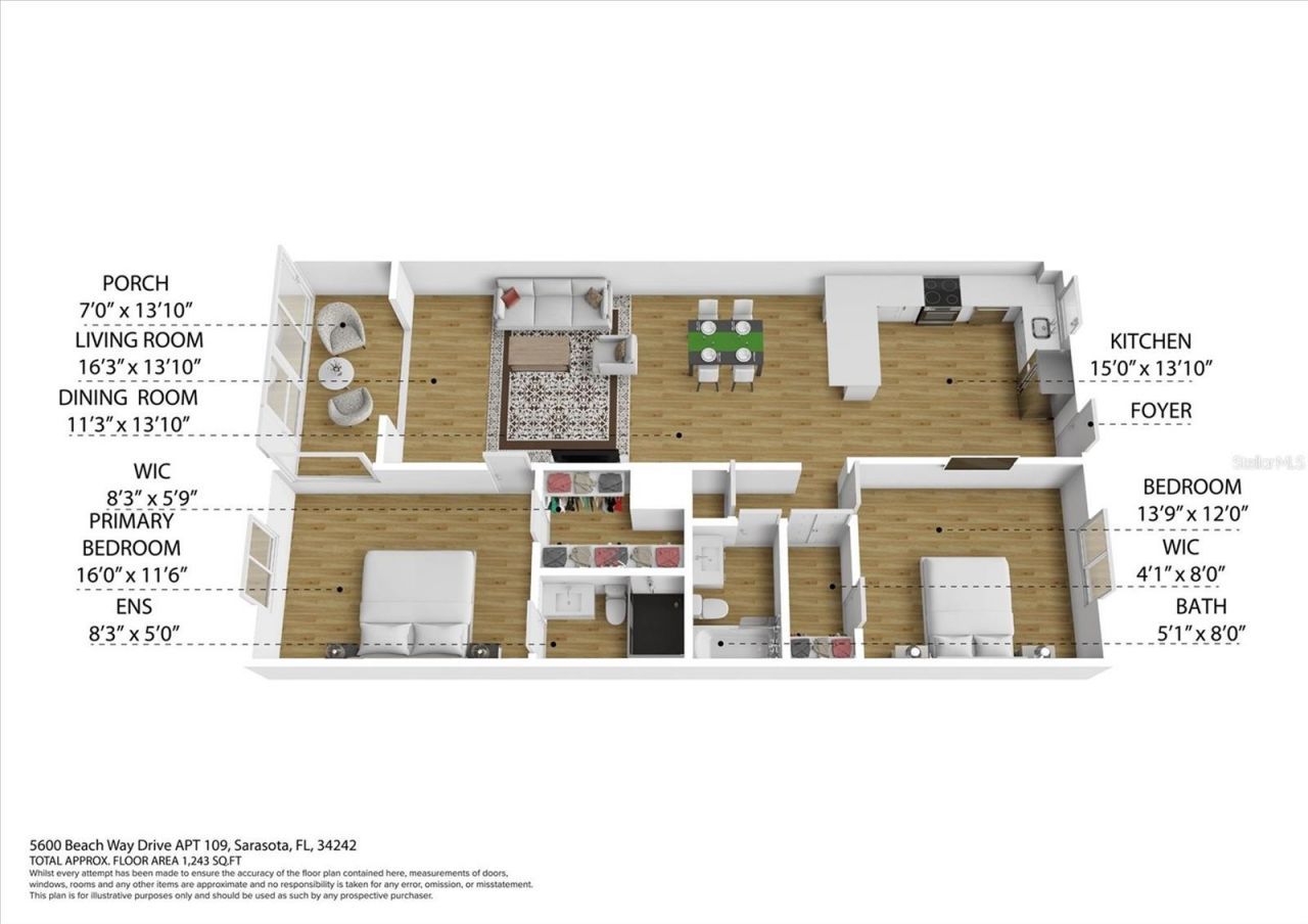 5600 Beach Way Drive, Unit 109, Sarasota, FL 34242 Photo