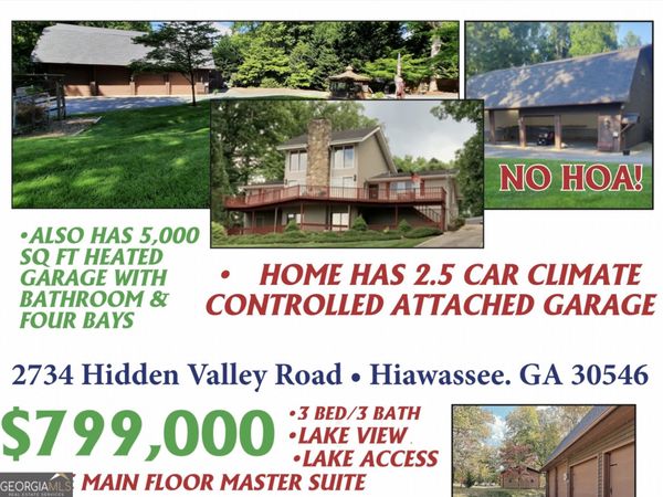 2734 Hidden Valley Road, Hiawassee, GA 30546