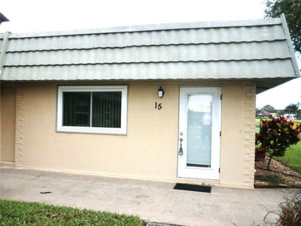 201 KINGS BOULEVARD , Unit 15, SUN CITY CENTER, FL 33573