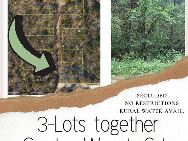 Lots 3,5,6 Gumbo Woods , Shell Knob, MO 65747