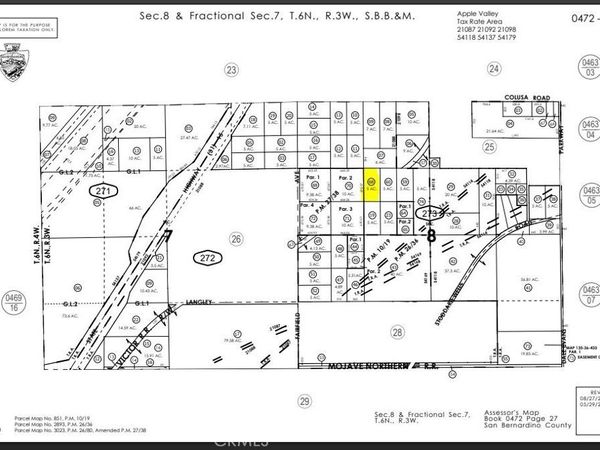 0 Fairfield(east of) Avenue , Apple Valley, CA 92307