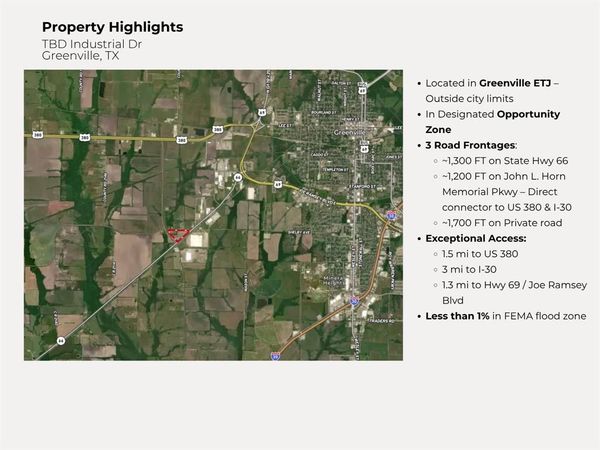 TBD Industrial Drive , Greenville, TX 75401