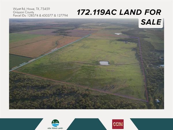 TBD 172.12 Wyatt Road , Howe, TX 75092