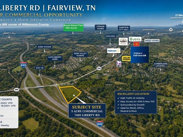 7495 Liberty Rd , Fairview, TN 37062