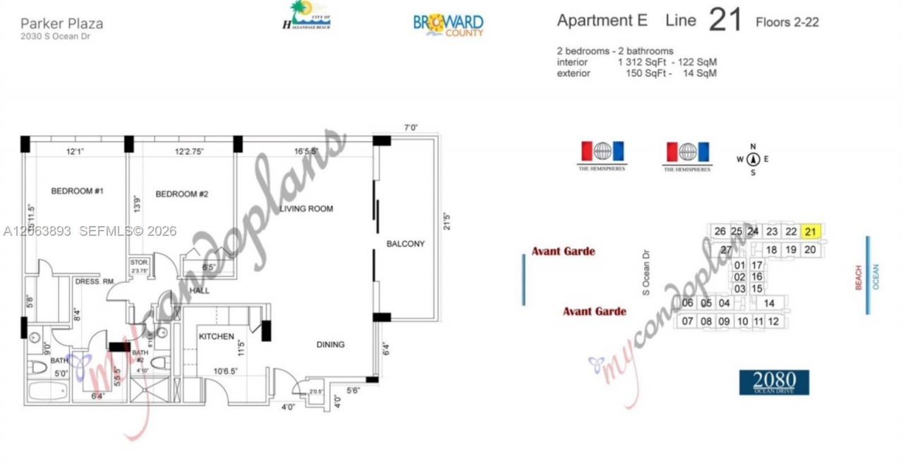2030 S Ocean Dr, Unit 521, Hallandale Beach, FL 33009 Photo