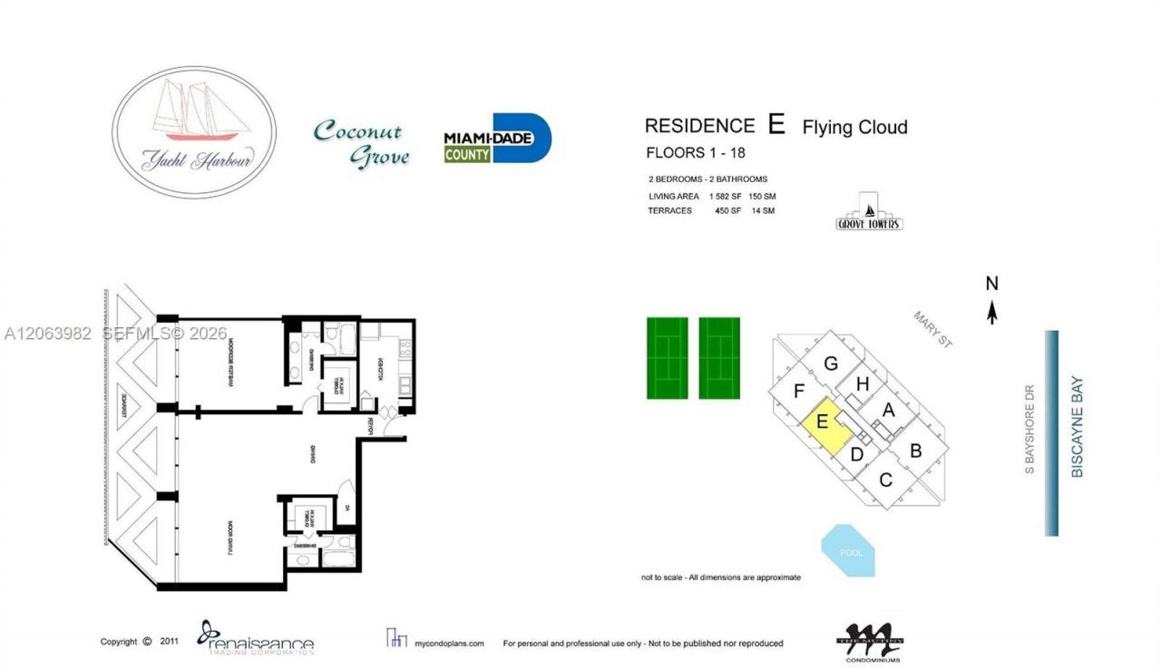2901 S Bayshore Dr , Unit 8E, Coconut Grove, FL 33133 Photo