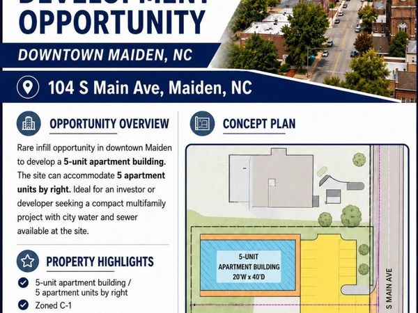 104 S Main Avenue, Maiden, NC 28650